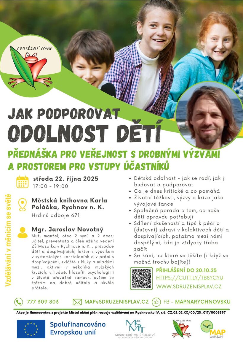 Jak podporovat odolnost deti
