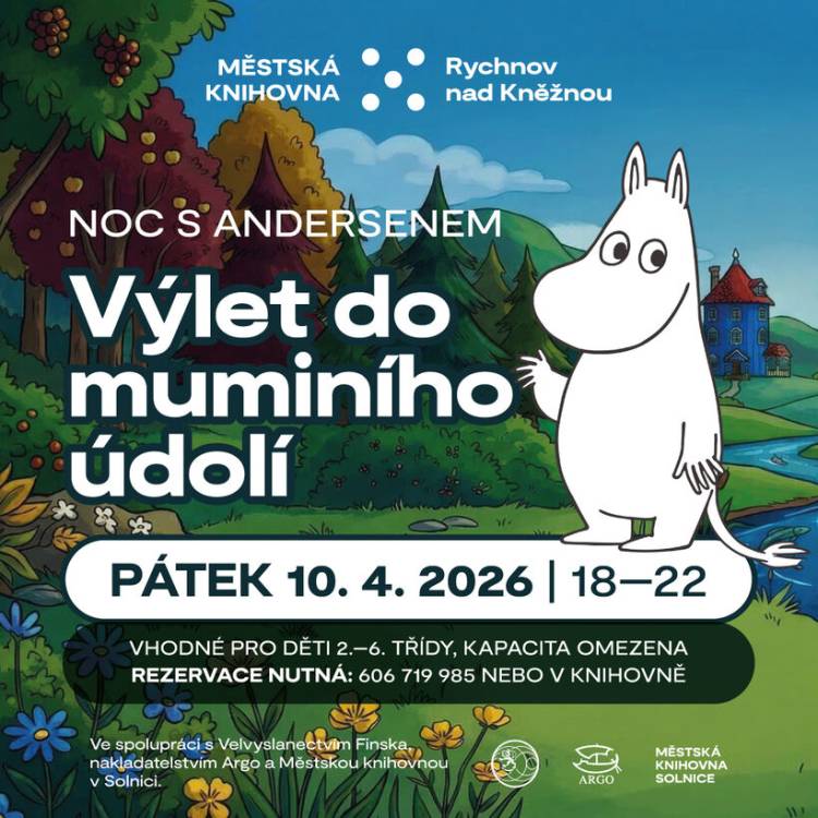 Noc s Andersenem - výlet do muminího údolí