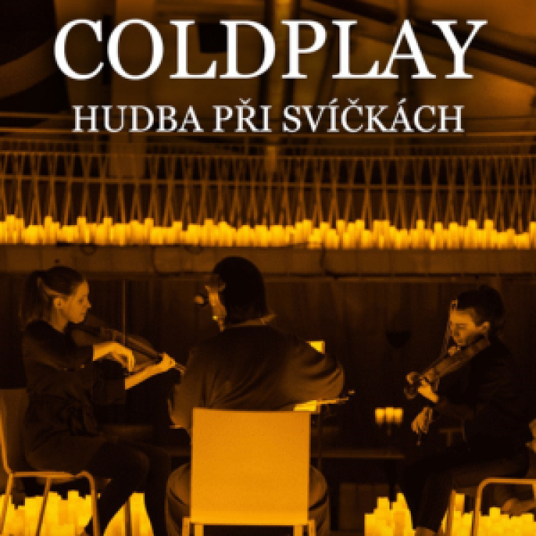 Hudba Coldplay při svíčkách