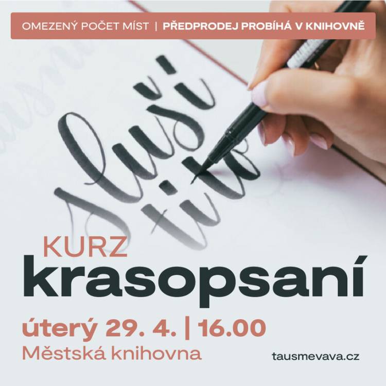 Kurz krasopsaní