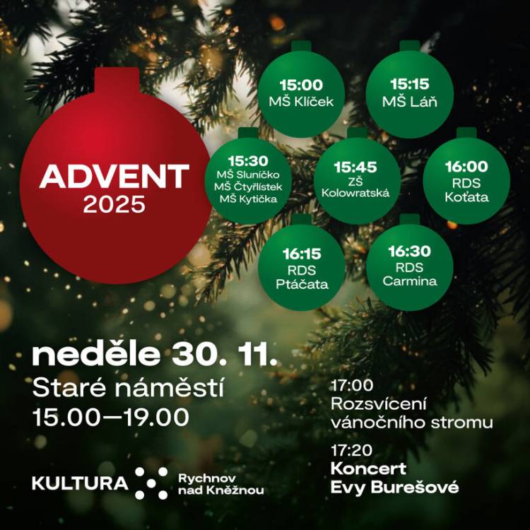 Advent v Rychnově nad Kněžnou 