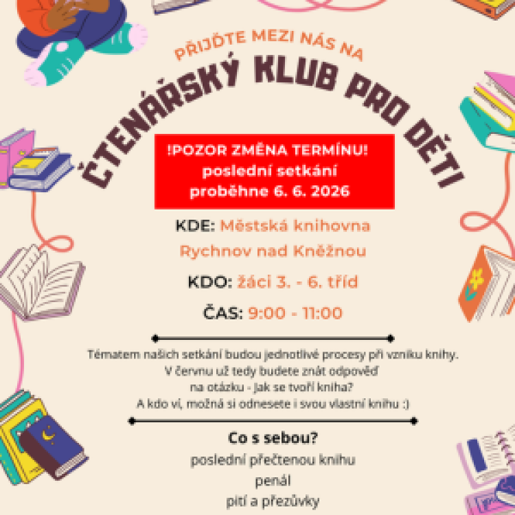 Čtenářský klub pro děti      