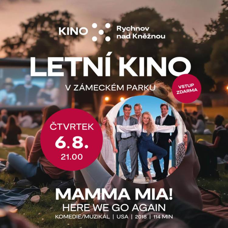 Letní kino - Mamma Mia! Here We Go Again