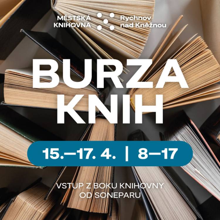 Burza knih v knihovně